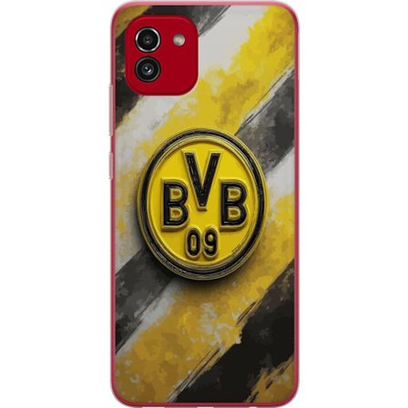 Kompatibel Mobilcover til Samsung Samsung Galaxy A03 Farverigt abstrakt puslespillsmønster, der symboliserer fællesskab, mangfoldighed og kreativite