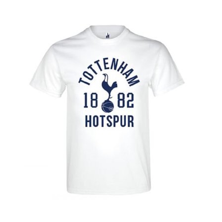 Spurs Unisex Vuxen Vit T-shirt Med 1882 Design S Vit