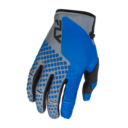 FLY Racing Kinetic V26 MX Gloves Blue/Grey/Black M