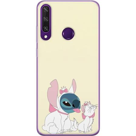 Huawei Y6p Gjennomsiktig deksel Stitch Aristocats