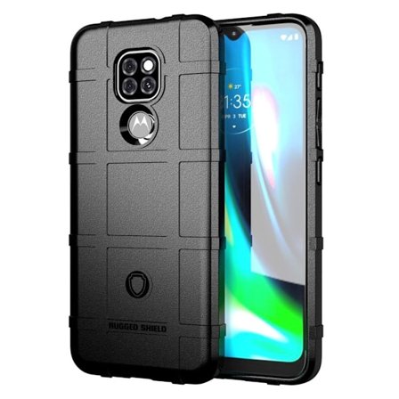 Rugged Shield Motorola Moto E7 Plus / Motorola Moto G9 Play skal - Svart