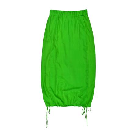 Alysi Midi Skirts Grøn, Dame