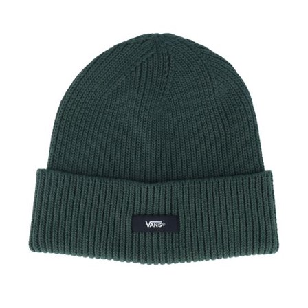 Vans - Grön cuff Beanie - Post Shallow Beanie Deep Forest Cuff @ Hatstore