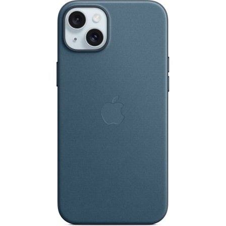 Apple iPhone 15 Plus FineWoven-fodral med MagSafe, Pacific Blue