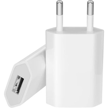2-pack laddare USB-uttag, strömadapter för iPhone 1-FA-