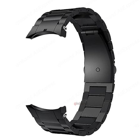 Egnet for ingen hull Titanium Metall Rem for Samsung Galaxy Watch 5 Pro 45mm 40mm 44mm Belte Rem for Samsung Watch4 Classic 46mm 42mm Rem