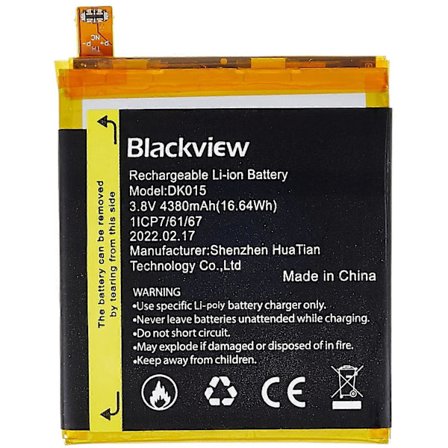 För Blackview BV9900 Pro/BV9900 3.80V 4380mAh Uppladdningsbart Li-ion Batteri (Kod: DK015)