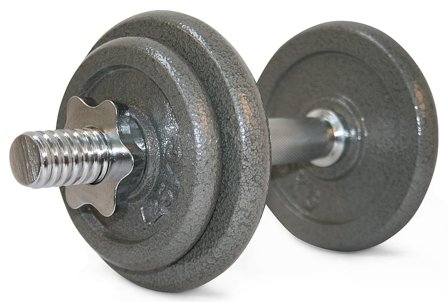 Titan Life træningsudstyr Håndvægt justerbar 10 kg, Sport & Velvære, Vægte, Håndvægte