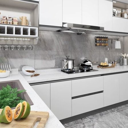 vidaXL Dekorplast hvit 500x90 cm PVC Hvit