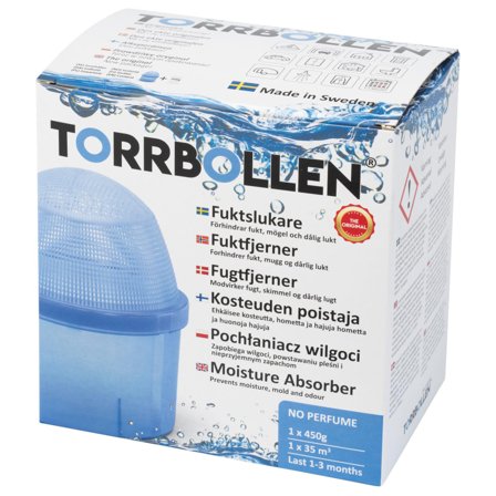 Torrbollen 7100 Fuktslukare Original 450g, Inomhusklimat
