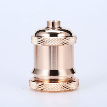 Glödlampshållare Industrilampa Tillbehör Antik Vintage Retro Edison ES E27 Fitting