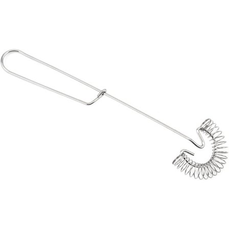 1 kpl käsin työnnettävä vispiläsekoitin ruostumattomasta teräksestä valmistettu munavispilä kastike Wh