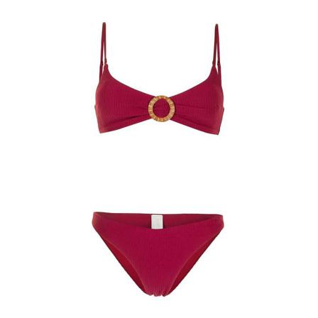 Zimmermann Beachwear Rød, Dame Bikini, Størrelse: L
