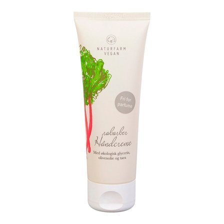 Naturfarm Vegan Rabarber HåndcremeTube 75 ml, Skincare, Håndpleje, Håndcreme