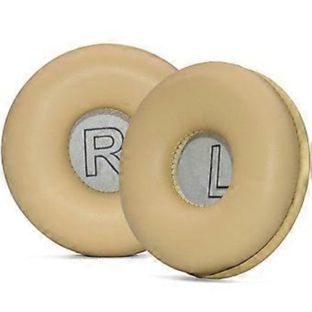 Komfortable øreputer for H8i H8 hodetelefoner, øreputer med komfortabel støydempende skumpute som forbedrer lydkvaliteten, aprikos