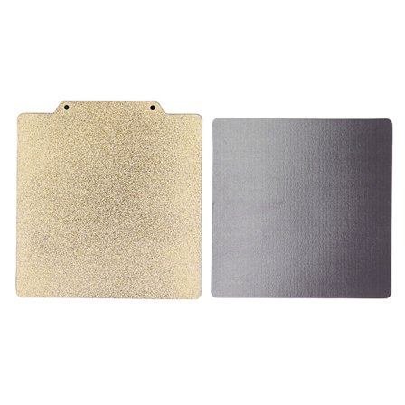 3D Dobbelt Print Bed 220x220mm Kulfiber PET Tekstureret PEI Fjederstålplade med Magnet til Anet A8 A6