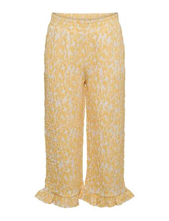 Pkmaya Culotte Pant Little Pieces Yellow
