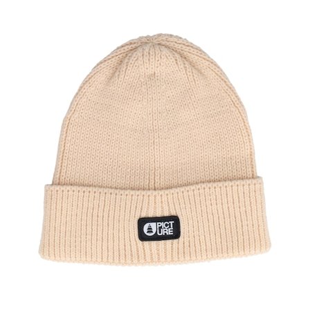 Picture - Beige cuff Beanie - Colino Bean Cream Cuff @ Hatstore
