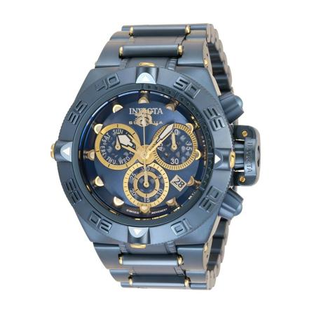 Invicta Watches, Subaqua - Noma IV 34302 Men's Quartz Watch - 50mm Niebieski, Mężczyzna, Rozmiar: ONE Size
