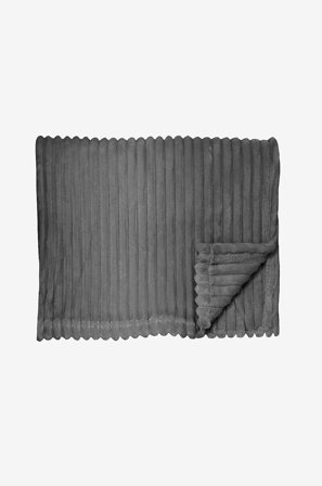 Redlunds - Baloo pledd 130x170 - Grå - Tepper & pledd - 130X170 - Fra Homeroom