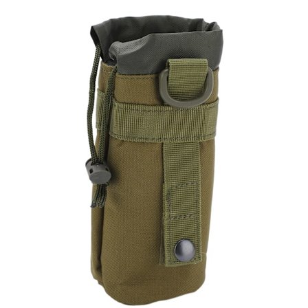 Vannflaskepose Håndfri bærbart sykkelveske for vannflaske for utendørsaktiviteter Grønn