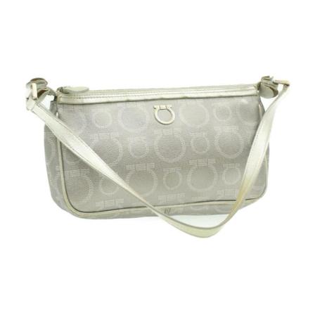 Salvatore Ferragamo Pre-owned Handtas , Grijs , Dames , Maat: ONE Size