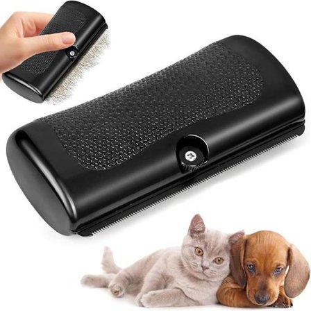 2025 Opgraderet børste til hunde og katte - Underuldsbørste til hund med komfortabelt greb, værktøj til fjernelse af dyrehår [CP]