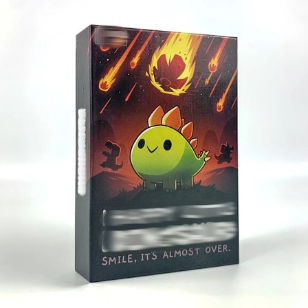 Three Types Happy Little Dinosaurs Engelsk Sjakk Og Kort Strategi Farer Fest Spillbrett Evolusjon Bunker Spillkort - Grønn