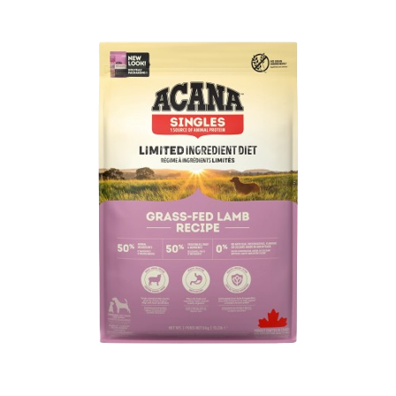 Acana - Dog Singles Grass-Fed Lamb 6 kg - Hund - Hundefôr & hundemat - Tørrfôr for hund - ZOO.no