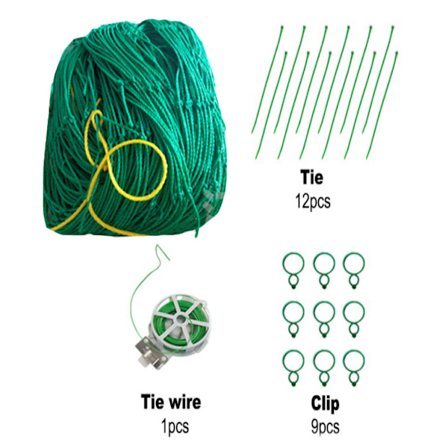 Klatrenett for hageplanter, hagebruk hjemme, agurkplante,