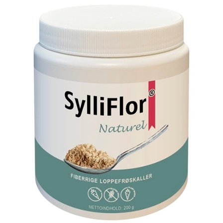 SylliFlor Loppefrøskaller Naturel 200 g, Helse & Madvarer, Ingredienser, Loppefrøskaller