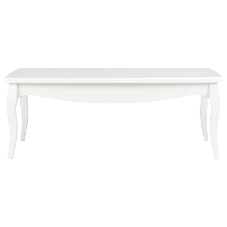 Vidaxl Soffbord Vit 110x60x40 Cm Massiv Furu Vit