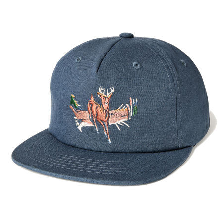 Filson Deer Trucker Cap Dusty Blue