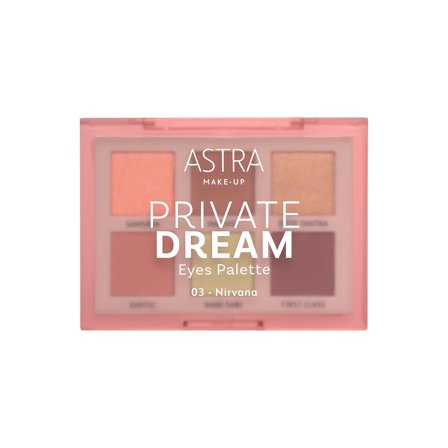 ASTRA MAKEUP PRIVATE DREAM eyes palette 03 NIRVANA 4,5g - Palette occhi