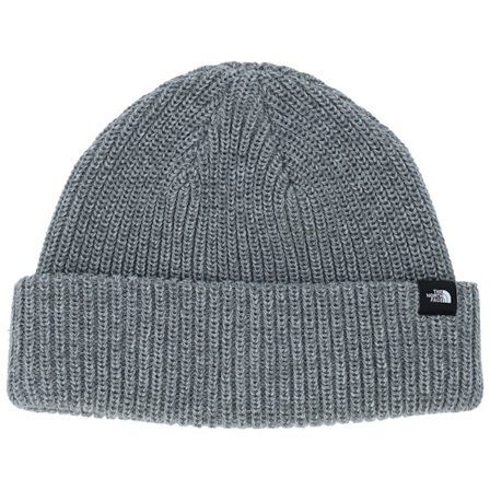 The North Face - Grå shortbeanie Beanie - Tnf Fisherman Beanie Heather Grey Cuff @ Hatstore