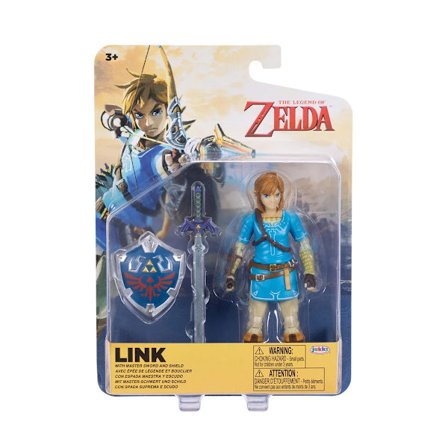 Zelda Figur Link with Master Sword and Shield