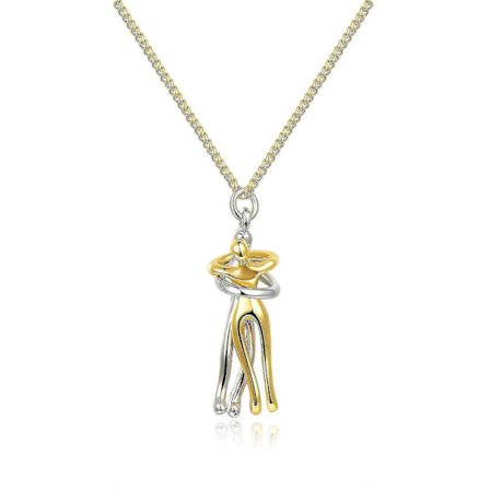 Love Style Hug -kaulakoru, unisex, miehille, naisille, pariskunnille, riipuksella