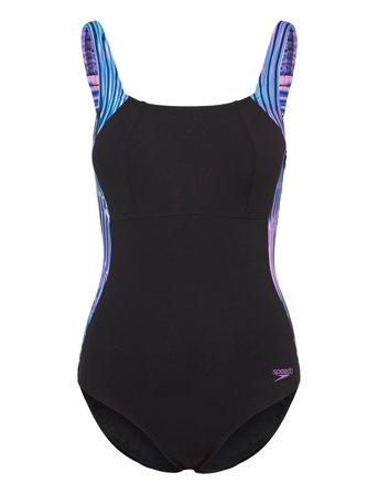 Speedo | Womens Shaping Lunalustre Printed 1 Piece | 46
