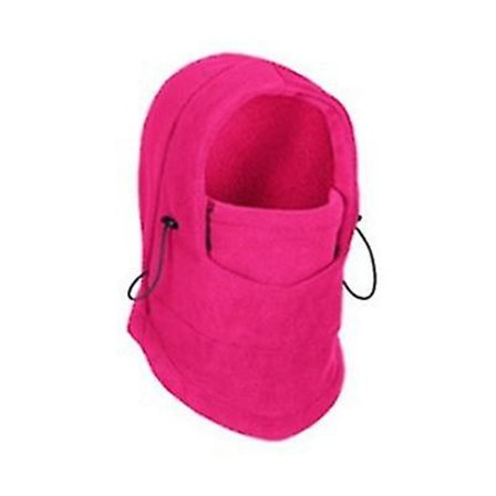 Heltäckande Vinter Fleece Mask Huvtröja Hatt Snöskida Varm Balaclava qd