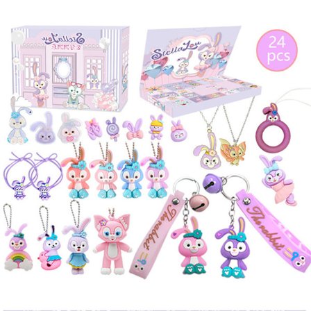 Piger Julekalender Blind Box, DIY Nøglering