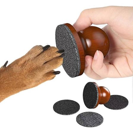 Neglefil for hund Klorebrett for hunder Stressfri neglefil for hunder Neglefilsett