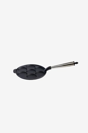 Carl Victor - Blinispande i støbejern Diameter 23 cm - Sort - Stegepander & grillpander - Fra Homeroom