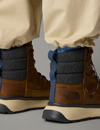 The North Face M Bergen Leather Wp - Brown - 43