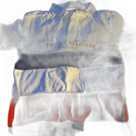 Randig pikétröja från Tommy Hilfiger