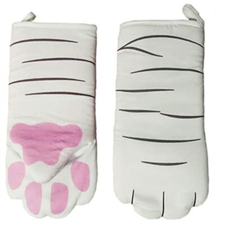 Värmebeständig Ugnsvante Upp till 250°C Halksäker Kattp tass