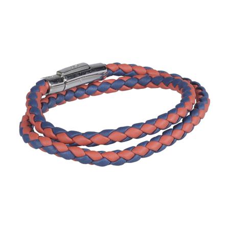 Tod's, Bracelet Oranje, Heren, Maat:ONE Size,leer
