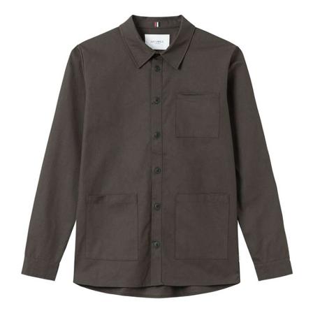 Les Deux Jason twill hybrid shirt Brun, Herre Skjorter