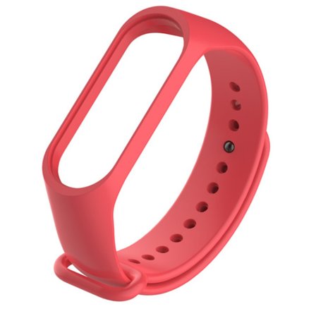 Silikoniranneke Xiaomi Mi Band 3/4 Punainen