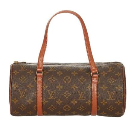 Louis Vuitton Vintage, Pre-owned Canvas louis-vuitton-bags Bruin, Dames, Maat:ONE Size