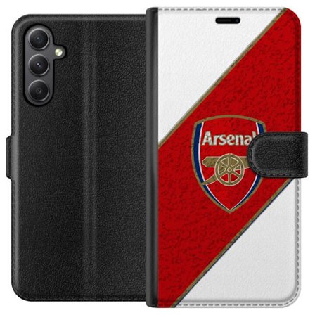 Kompatibelt Plånboksfodral till Samsung Samsung Galaxy S23 FE Moschino Toy teddybjörn med enkel tecknad design, brun björn med vit tröja och tydli